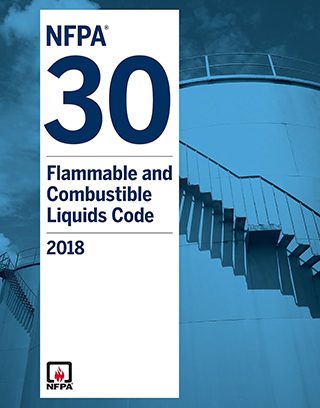 NFPA 30 – Flammable and Combustible Liquids Code, 2018 Edition (ISBN ...